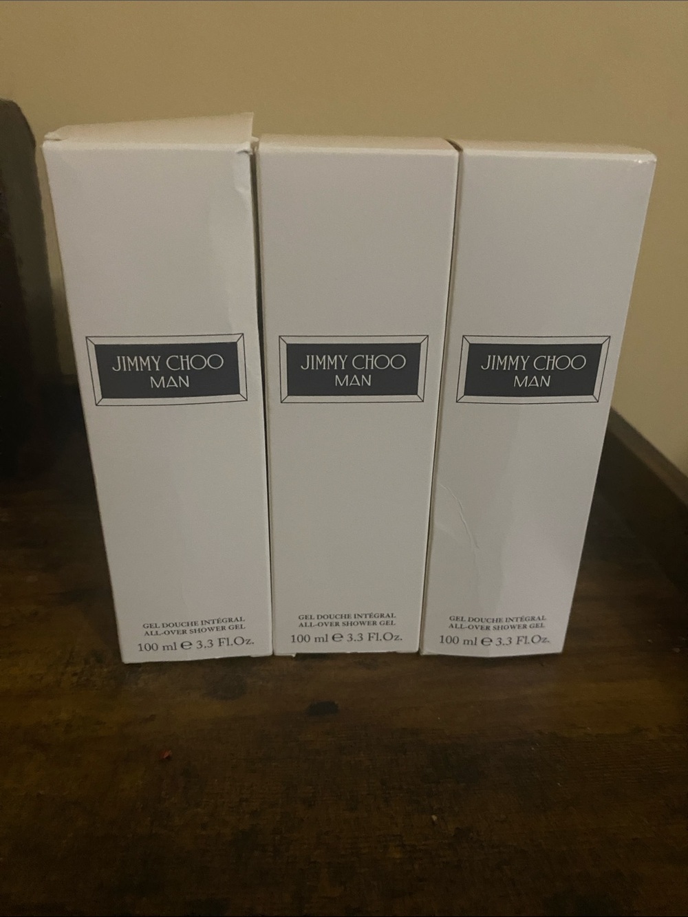 Jimmy Choo Man Shower Gel Set - White Packaging
